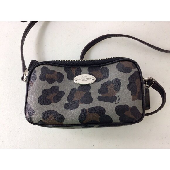 Coach Small Leather Crossbody Bag - Picture 7 of 7